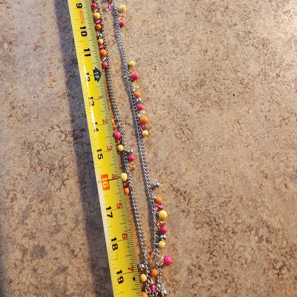 Paparazzi Miami Mojitio Multi Necklace Earring set (NWT) - Picture 3 of 14